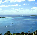 ボラボラ島の礁湖